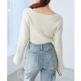 キャミ×シャギーショートカーデセット | MAJESTIC LEGON  | 詳細画像18 