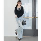 キャミ×シャギーショートカーデセット | MAJESTIC LEGON  | 詳細画像2 