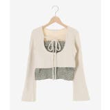 キャミ×シャギーショートカーデセット | MAJESTIC LEGON  | 詳細画像23 