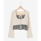 キャミ×シャギーショートカーデセット | MAJESTIC LEGON  | 詳細画像24 