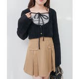 キャミ×シャギーショートカーデセット | MAJESTIC LEGON  | 詳細画像9 