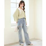 キラキラモチーフビジューボタンカーデ | MAJESTIC LEGON  | 詳細画像18 