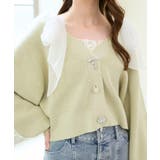 キラキラモチーフビジューボタンカーデ | MAJESTIC LEGON  | 詳細画像23 