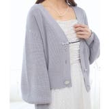 キラキラモチーフビジューボタンカーデ | MAJESTIC LEGON  | 詳細画像30 