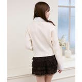 フリルトリムリボンタイセットニット | MAJESTIC LEGON  | 詳細画像12 