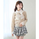 フリルトリムリボンタイセットニット | MAJESTIC LEGON  | 詳細画像21 