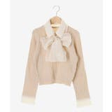 フリルトリムリボンタイセットニット | MAJESTIC LEGON  | 詳細画像38 