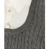 フリルトリムリボンタイセットニット | MAJESTIC LEGON  | 詳細画像45 