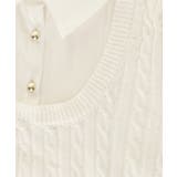 フリルトリムリボンタイセットニット | MAJESTIC LEGON  | 詳細画像46 