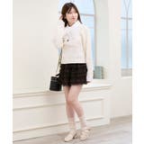 フリルトリムリボンタイセットニット | MAJESTIC LEGON  | 詳細画像8 