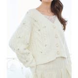 ビジューマシュマロカーディガン | MAJESTIC LEGON  | 詳細画像14 