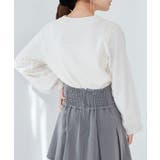 パールチュールスリーブニット | MAJESTIC LEGON  | 詳細画像13 