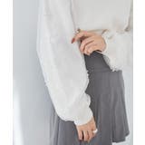 パールチュールスリーブニット | MAJESTIC LEGON  | 詳細画像14 