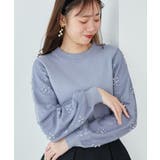 パールチュールスリーブニット | MAJESTIC LEGON  | 詳細画像30 