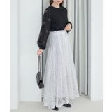 パールチュールスリーブニット | MAJESTIC LEGON  | 詳細画像45 