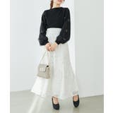 パールチュールスリーブニット | MAJESTIC LEGON  | 詳細画像48 