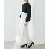 パールチュールスリーブニット | MAJESTIC LEGON  | 詳細画像49 