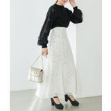 パールチュールスリーブニット | MAJESTIC LEGON  | 詳細画像50 