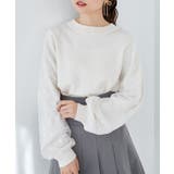 パールチュールスリーブニット | MAJESTIC LEGON  | 詳細画像9 