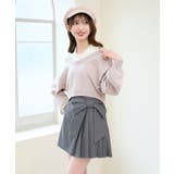 襟付ノースリニットセットオフショルニット | MAJESTIC LEGON  | 詳細画像6 
