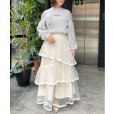 デコルテオープンシアーショルダーニット | MAJESTIC LEGON  | 詳細画像16 