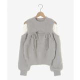 デコルテオープンシアーショルダーニット | MAJESTIC LEGON  | 詳細画像22 