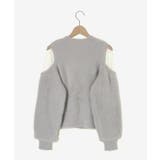 デコルテオープンシアーショルダーニット | MAJESTIC LEGON  | 詳細画像23 