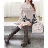 ビッグリボンチェーン付きニット | MAJESTIC LEGON  | 詳細画像12 