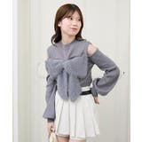 ビッグリボンチェーン付きニット | MAJESTIC LEGON  | 詳細画像25 