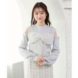 ビッグリボンチェーン付きニット | MAJESTIC LEGON  | 詳細画像31 