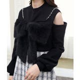 ビッグリボンチェーン付きニット | MAJESTIC LEGON  | 詳細画像44 