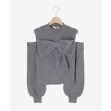 ビッグリボンチェーン付きニット | MAJESTIC LEGON  | 詳細画像49 