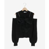 ビッグリボンチェーン付きニット | MAJESTIC LEGON  | 詳細画像50 