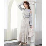 L／グレー | ビッグリボンチェーン付きニット | MAJESTIC LEGON 