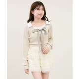 チェックリボンレイヤードライクニット | MAJESTIC LEGON  | 詳細画像22 