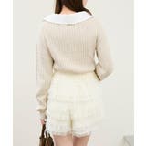 チェックリボンレイヤードライクニット | MAJESTIC LEGON  | 詳細画像24 