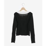 チェックリボンレイヤードライクニット | MAJESTIC LEGON  | 詳細画像29 