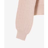 ゴールドボタンケーブルニットカーデ | MAJESTIC LEGON  | 詳細画像13 