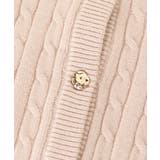 ゴールドボタンケーブルニットカーデ | MAJESTIC LEGON  | 詳細画像14 