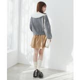 フリルカラーセットニットカーディガン | MAJESTIC LEGON  | 詳細画像10 