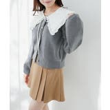 フリルカラーセットニットカーディガン | MAJESTIC LEGON  | 詳細画像12 