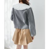 フリルカラーセットニットカーディガン | MAJESTIC LEGON  | 詳細画像13 