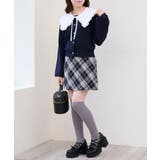 フリルカラーセットニットカーディガン | MAJESTIC LEGON  | 詳細画像24 