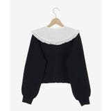 フリルカラーセットニットカーディガン | MAJESTIC LEGON  | 詳細画像35 