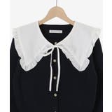 フリルカラーセットニットカーディガン | MAJESTIC LEGON  | 詳細画像36 