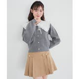 フリルカラーセットニットカーディガン | MAJESTIC LEGON  | 詳細画像5 