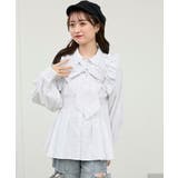 ショルダーフリルボウタイブラウス | MAJESTIC LEGON  | 詳細画像19 