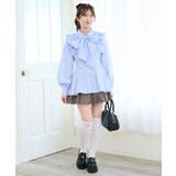 ショルダーフリルボウタイブラウス | MAJESTIC LEGON  | 詳細画像23 