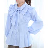 ショルダーフリルボウタイブラウス | MAJESTIC LEGON  | 詳細画像29 