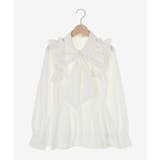 ショルダーフリルボウタイブラウス | MAJESTIC LEGON  | 詳細画像30 